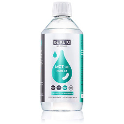 BeKeto, Olej MCT 100% C8, 500 ml