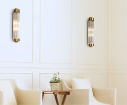 Kinkiet LAMPA ścienna FLORENCE W0240 Maxlight szklana OPRAWA