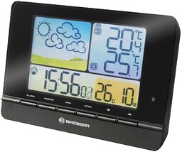 Stacja pogodowa Bresser MeteoTrend Colour RC, czarna
