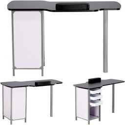 Biurko stolik kosmetyczny biurko kosmetyczne do manicure CB-9108BK
