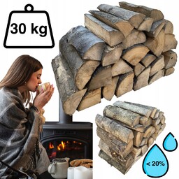 Drewno do kominka Kominkowe Opał Jesion 30 Kg