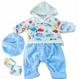 Ubranko dla lalki bobas 45 cm BLUZA