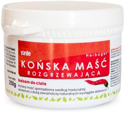 Virde, końska maść rozgrzewająca, balsam do ciała, 250