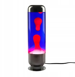 Lampka Lawa Lampa Lava magma Magmowa Kapsuła FIOLEtowa