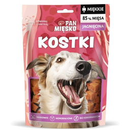 Pan Mięsko Przysmak dla psa Kostki Jagnięcina 100g