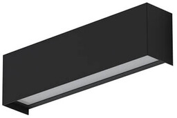 Nowodvorski Czarna lampa nad lustro STRAIGHT WALL 7601