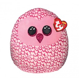 Ty Squish-a-Boos różowy sowa - PINKY, 30 cm
