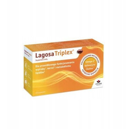 Lagosa Triplex na wątrobę sylimaryna cholina Omega 3
