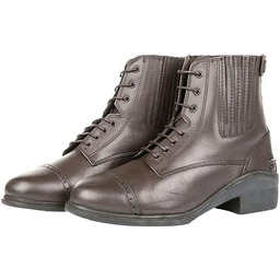 HKM Jodhpur profesjonalne kozaki jeździeckie, unisex niebieski brązowy