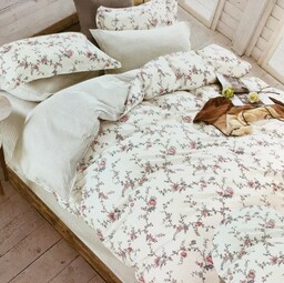 Pościel 100% satyna bawełniana 160x200 dwustronna CW-856 Premium