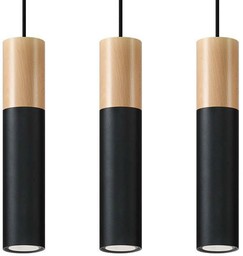 Sollux Wisząca LAMPA skandynawska SL.0634 metalowa OPRAWA hygge