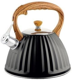 PROMIS CZAJNIK 3,0 L, ANTONIO, CZARNY, DREWNIANA R