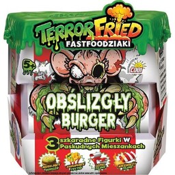 COBI Zestaw figurek Terror Fried Obślizgły burger CHA-08092