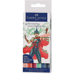 FABER-CASTELL 267196 pisak tuszem Pitt Artist Pen Comic