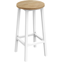 Edinos Nowoczesny hoker z podnóżkiem dąb sonoma +