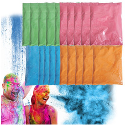 20X Proszek Festiwalowy Holi Powder Kolory Impreza Party