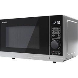 Sharp YC-PG204AE-S - Kuchenka mikrofalowa z grillem, 700