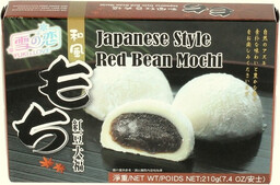 Mochi, ryżowe ciasteczka z pastą z fasolki azuki