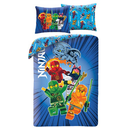 Pościel dziecięca LEGO Ninjago 140 x 200 Halantex