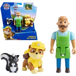 SPIN MASTER Zestaw figurek Psi Patrol Rubble Pan