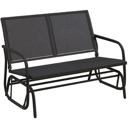 Edinos Czarna huśtawka ogrodowa W9-E35