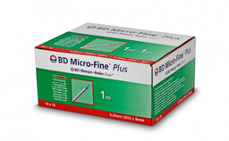 Strzykawki insulinowe BD Micro-Fine Plus 1ml/40 j.m.