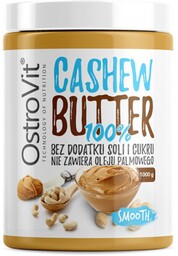 OstroVit, masło z orzechów nerkowca gładkie 100%, 1kg