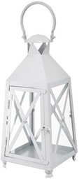 MY HOME Lampion White Decor 66555 Biały
