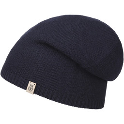 Czapka Beanie z Kaszmirem by Roeckl, niebieski, One