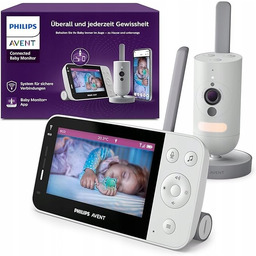 PHILIPS Avent videofon z Wi-Fi kamera HD funkcja