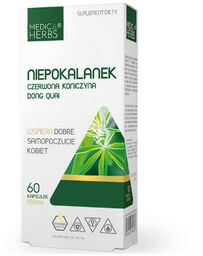 Medica Herbs Niepokalanek, Czerwona Koniczyna, Dong Quai, 60
