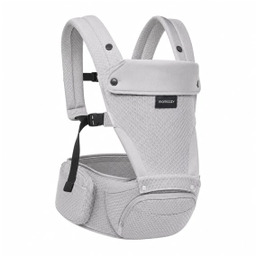 Momcozy Baby Carrier z siedziskiem biodrowym Szary Nosidlo
