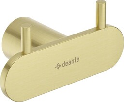DEANTE ADR R121 ROUND HACZYK PODWÓJNY, ZŁOTO SZCZOTKOWANE