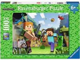 RAVENSBURGER Puzzle Minecraft 12004176 (100 elementów)