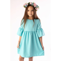 Turkusowa sukienka dla dziewczynki Lily Grey Princess rozmiar