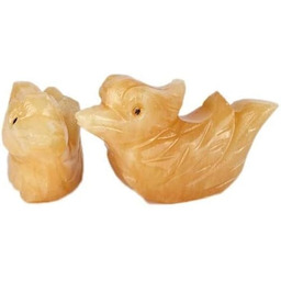 lachineuse - Figurki Mandarynki Kaczki - Statuetki Feng