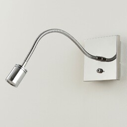 Lampa Ścienna Lindby, Berfin, metaliczny, sypialnia, metal, nowoczesny
