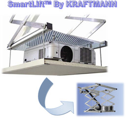 Kraftmann Winda Sufitowa Do Projektora Aluminiowa Od 15