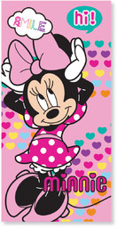 Ręcznik kąpielowy plażowy MYSZKA MINNIE 70x137