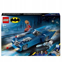 Lego Heroes Batman z batmobilem kontra Harley Quinn