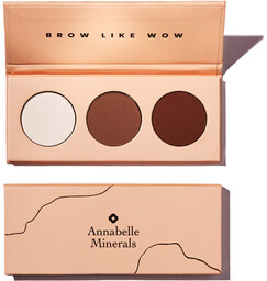 Annabelle Minerals, paleta cieni do brwi Brow Like