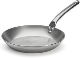 De Buyer Carbone Plus Patelnia, Stal Węglowa, Srebrny,