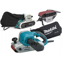 Makita M9400B Szlifierka Taśmowa Kombajn 940W 100mm Worek