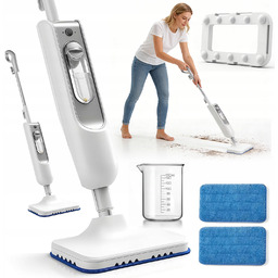 Bezprzewodowy Mop Elektryczny 400ML Zestaw Mopów Obrotowych Myjka