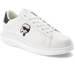 Karl Lagerfeld Białe Sneakersy Stylowe Obuwie Męskie Premium