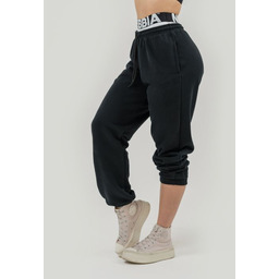 NEBBIA Damskie spodnie dresowe Muscle Mommy Black