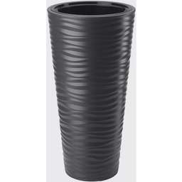 Donica Sahara Dunes Slim okrągła 35 - czarny