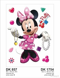 Naklejka ścienna DK 857 Disney Minnie Mouse