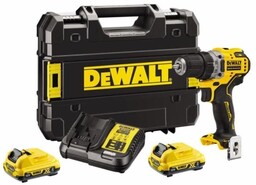 DEWALT Wiertarko-wkrętarka DCD701D2-QW akumulatorowa 2x 12V 2Ah XR