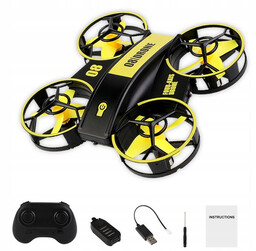 Mini Dron Osłony Barometr Led Autostart Duży Akum.